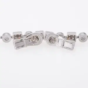 BVLGARI Lucea Earrings 18k White Gold and 0.55 ct Diamonds