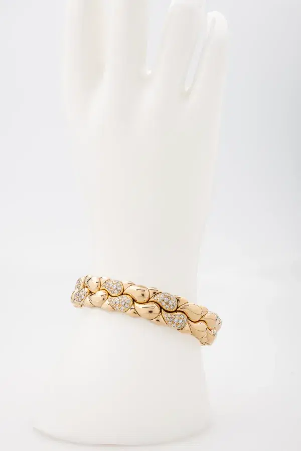 Chopard Casmir 18k Yellow Gold and Diamond Bracelet