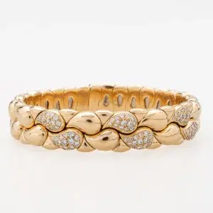 Chopard Casmir 18k Yellow Gold and Diamond Bracelet