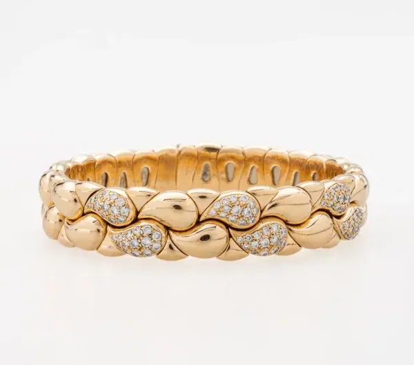 Chopard Casmir 18k Yellow Gold and Diamond Bracelet