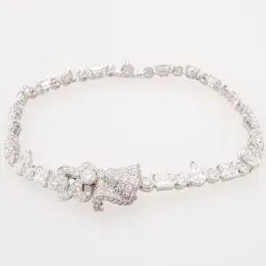 Dior Couture Bracelet 18k White Gold Diamonds High Jewellery