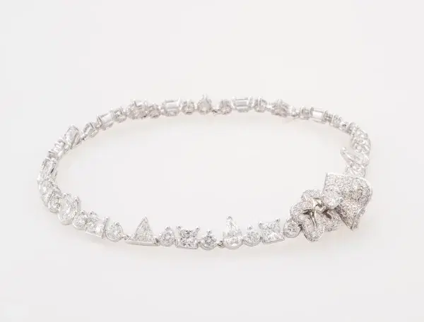 Dior Couture Bracelet 18k White Gold Diamonds High Jewellery