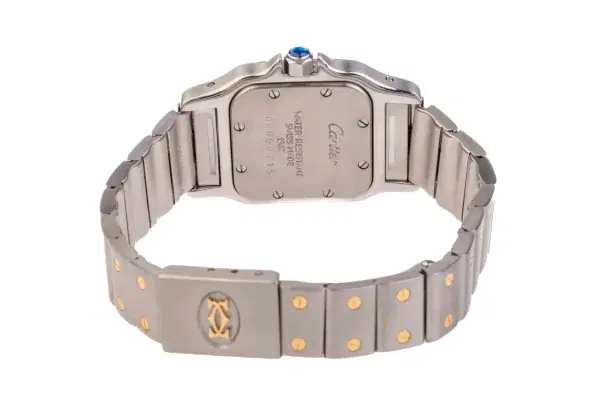 Cartier Santos Watch 24mm Yellow Gold & Steel