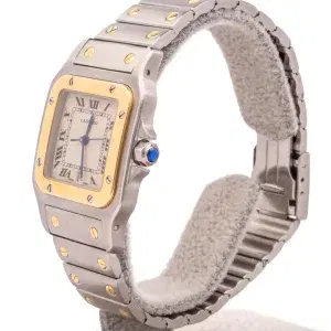 Cartier Santos Watch 24mm Yellow Gold & Steel