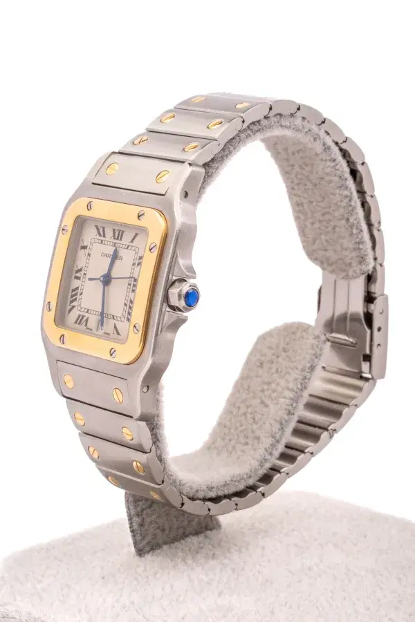 Cartier Santos Watch 24mm Yellow Gold & Steel