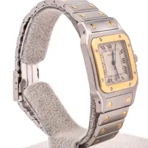 Cartier Santos Watch 24mm Yellow Gold & Steel