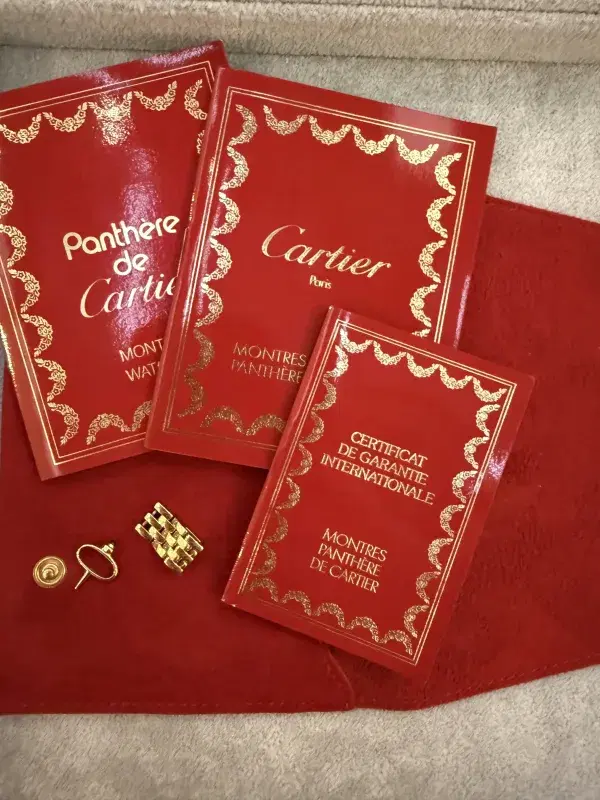 Cartier Panthere Mini Factory Watch 18k Gold