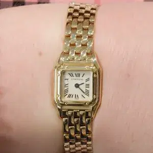 Cartier Panthere Mini Factory Watch 18k Gold