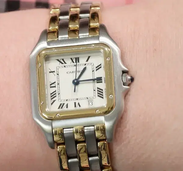 Cartier Panthere Watch Midsize 27mm Yellow Gold