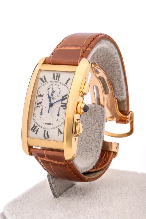 Cartier Tank Americaine XL 18ct Gents Watch 1730