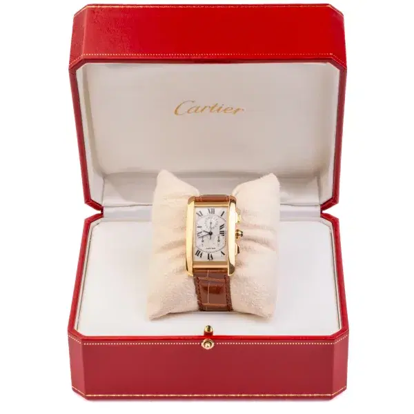Cartier Tank Americaine XL 18ct Gents Watch 1730