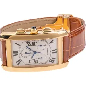 Cartier Tank Americaine XL 18ct Gents Watch 1730