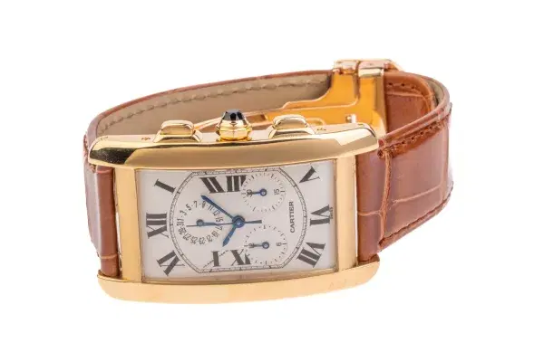 Cartier Tank Americaine XL 18ct Gents Watch 1730