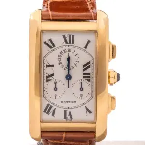 Cartier Tank Americaine XL 18ct Gents Watch 1730