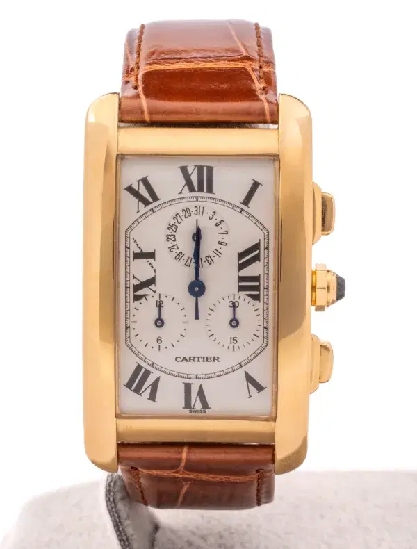 Cartier Tank Americaine XL 18ct Gents Watch 1730
