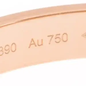 Cartier LOVE 18k Rose Gold Bracelet Size 16