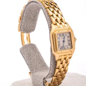 Cartier Panthere Watch 22mm 18k Yellow Gold