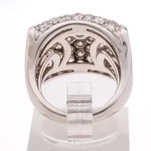 Bulgari 2ct Diamond 18k White Gold Ring