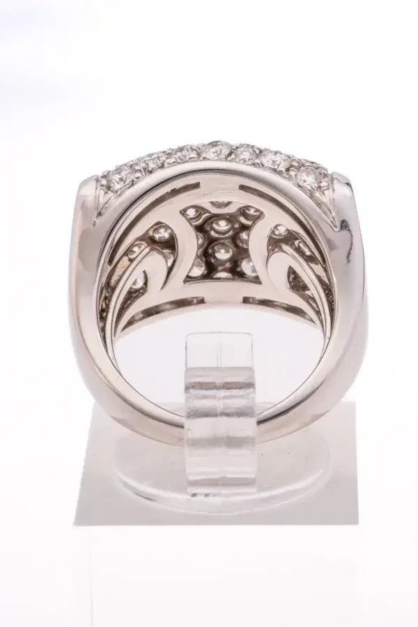 Bulgari 2ct Diamond 18k White Gold Ring