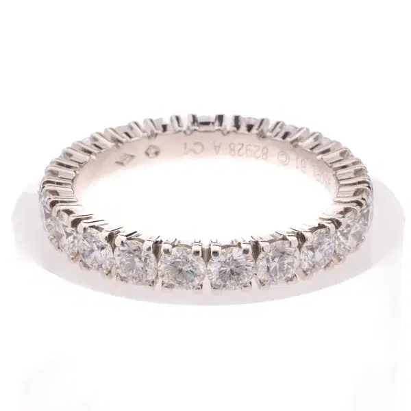 Cartier Destinèe Eternity Ring 3.44 ct Diamonds and Platinum
