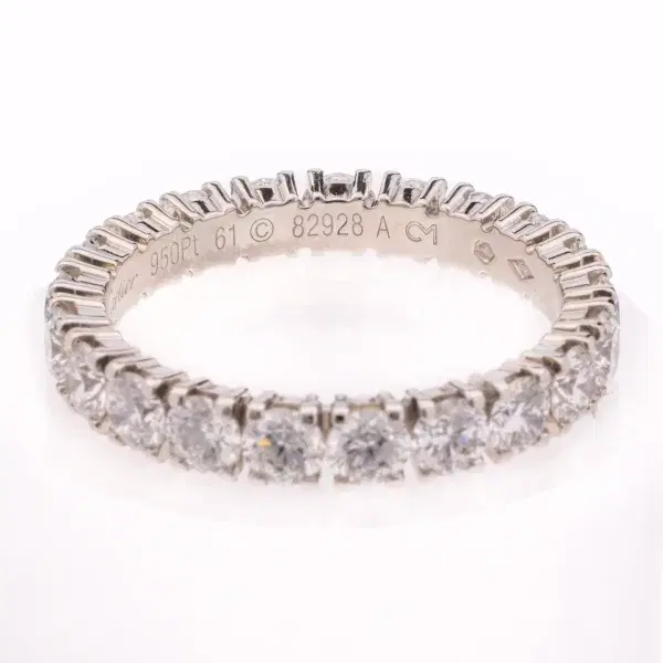 Cartier Destinèe Eternity Ring 3.44 ct Diamonds and Platinum