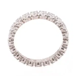 Cartier Destinèe Eternity Ring 3.44 ct Diamonds and Platinum
