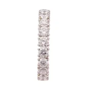 Cartier Destinèe Eternity Ring 3.44 ct Diamonds and Platinum