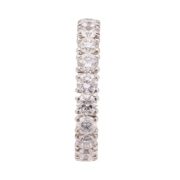 Cartier Destinèe Eternity Ring 3.44 ct Diamonds and Platinum