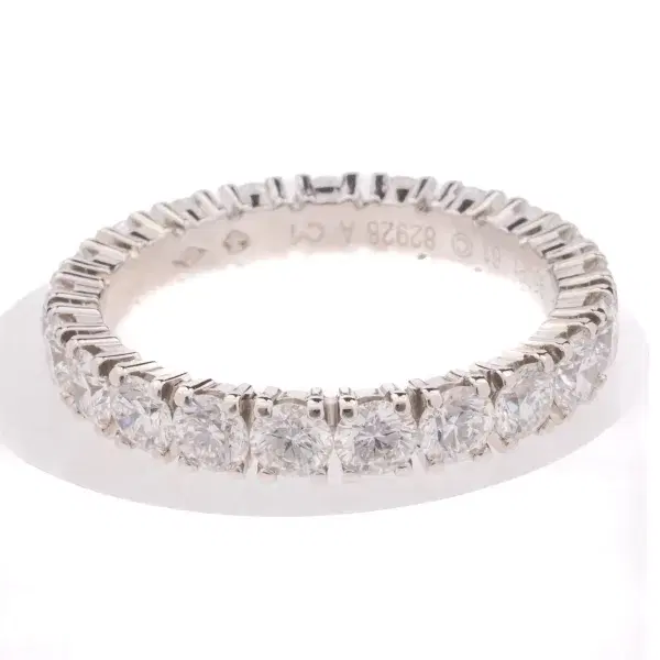 Cartier Destinèe Eternity Ring 3.44 ct Diamonds and Platinum